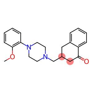 3-[4-(2-Methoxyphenyl)piperazinomethyl]tetralin-1-one