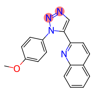 1-(4-Methoxyphenyl)-5-(2-quinolyl)-1H-1,2,3-triazole