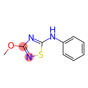 3-Methoxy-5-phenylamino-1,2,4-thiadiazole