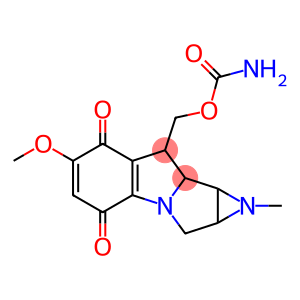 6-Methoxy-8-(aminocarbonyloxymethyl)-1-methyl-1,1a,2,8,8a,8b-hexahydroazirino[2',3':3,4]pyrrolo[1,2-a]indole-4,7-dione