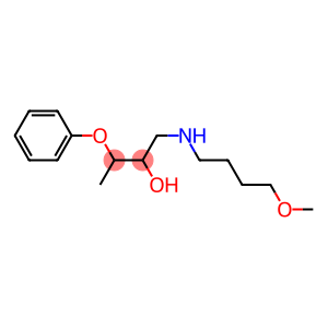 1-[(4-Methoxybutyl)amino]-3-phenoxy-2-butanol