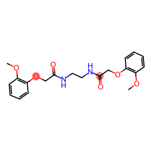 2-(2-methoxyphenoxy)-N-(2-{[(2-methoxyphenoxy)acetyl]amino}ethyl)acetamide