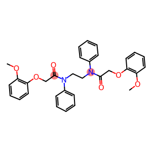 2-(2-methoxyphenoxy)-N-(2-{[(2-methoxyphenoxy)acetyl]anilino}ethyl)-N-phenylacetamide
