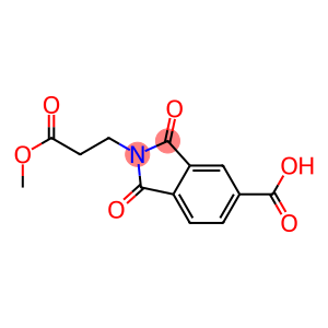 2-(3-METHOXY-3-OXOPROPYL)-1,3-DIOXOISOINDOLINE-5-CARBOXYLIC ACID