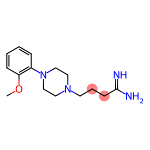 4-[4-(2-methoxyphenyl)piperazin-1-yl]butanimidamide