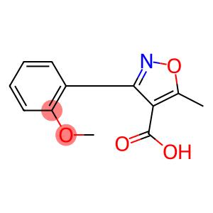3-(2-methoxyphenyl)-5-methylisoxazole-4-carboxylic acid