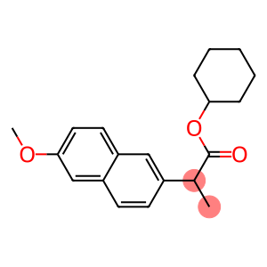 2-(6-METHOXYNAPHTHALEN-2-YL)-PROPIONIC ACID CYCLOHEXYL ESTER