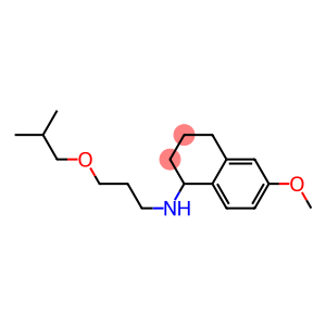 6-methoxy-N-[3-(2-methylpropoxy)propyl]-1,2,3,4-tetrahydronaphthalen-1-amine