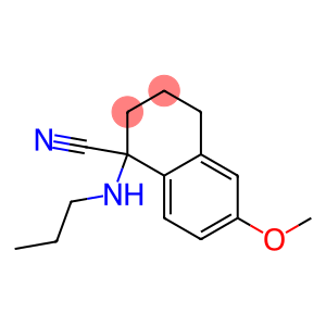 6-methoxy-1-(propylamino)-1,2,3,4-tetrahydronaphthalene-1-carbonitrile