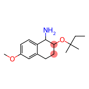 6-methoxy-2-[(2-methylbutan-2-yl)oxy]-1,2,3,4-tetrahydronaphthalen-1-amine