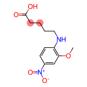 5-[(2-methoxy-4-nitrophenyl)amino]pentanoic acid