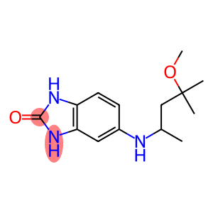 5-[(4-methoxy-4-methylpentan-2-yl)amino]-2,3-dihydro-1H-1,3-benzodiazol-2-one