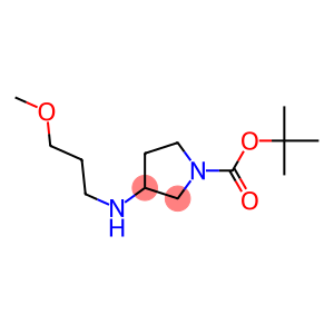 3-(3-METHOXYPROPYLAMINO)PYRROLIDINE-1-CARBOXYLIC ACID TERT-BUTYL ESTER, 95+%