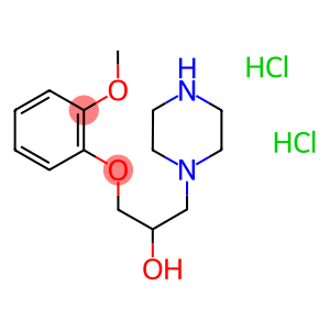 1-(2-METHOXY-PHENOXY)-3-PIPERAZIN-1-YL-PROPAN-2-OL DIHYDROCHLORIDE