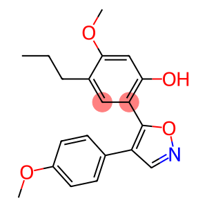 5-methoxy-2-(4-(4-methoxyphenyl)isoxazol-5-yl)-4-propylphenol