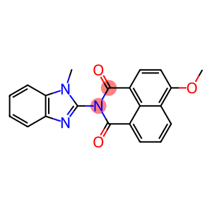 6-methoxy-2-(1-methyl-1H-benzo[d]imidazol-2-yl)-2,3-dihydro-1H-benzo[de]isoquinoline-1,3-dione
