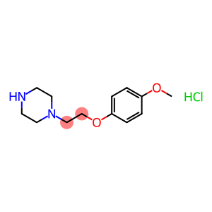 4-methoxyphenyl 2-piperazinoethyl ether hydrachloride