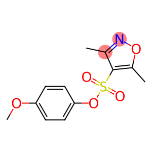 4-methoxyphenyl 3,5-dimethylisoxazole-4-sulfonate