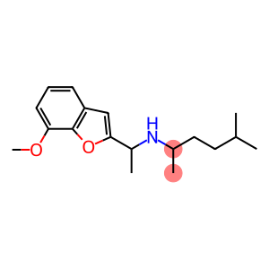 [1-(7-methoxy-1-benzofuran-2-yl)ethyl](5-methylhexan-2-yl)amine