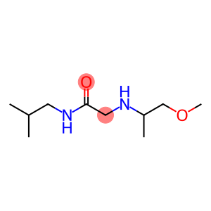 2-[(1-methoxypropan-2-yl)amino]-N-(2-methylpropyl)acetamide