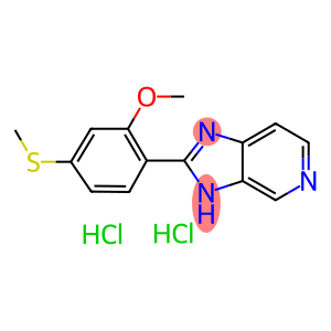 2-[2-METHOXY-4-(METHYLTHIO)PHENYL]-1H-IMIDAZO[4,5-C]PYRIDINE, 2HCL