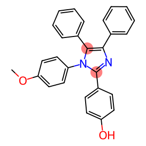 4-(1-(4-METHOXYPHENYL)-4,5-DIPHENYLIMIDAZOL-2-YL)PHENOL