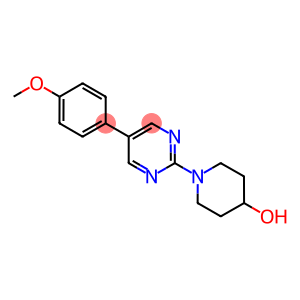 1-[5-(4-METHOXYPHENYL)PYRIMIDIN-2-YL]PIPERIDIN-4-OL