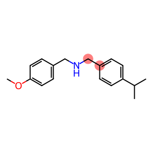 [(4-methoxyphenyl)methyl]({[4-(propan-2-yl)phenyl]methyl})amine