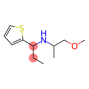 (1-methoxypropan-2-yl)[1-(thiophen-2-yl)propyl]amine