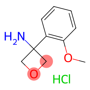 3-(2-Methoxyphenyl)oxetan-3-amine hydrochloride, 2-(3-Aminooxetan-3-yl)anisole hydrochloride