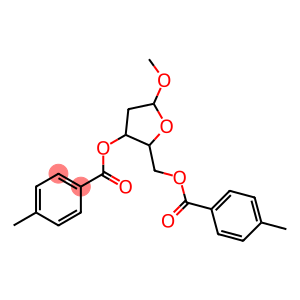 5-methoxy-2-((4-methylbenzoyloxy)methyl)tetrahydrofuran-3-yl 4-methylbenzoate