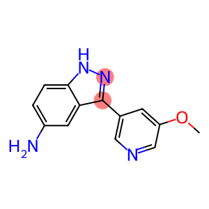 3-(5-methoxypyridin-3-yl)-1H-indazol-5-amine