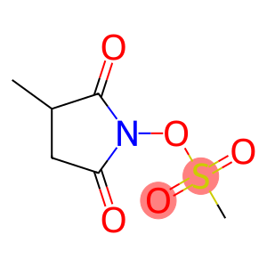 Methanesulfonic acid 2,5-dioxo-3-methyl-1-pyrrolidinyl ester