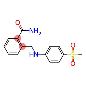 2-{[(4-methanesulfonylphenyl)amino]methyl}benzamide