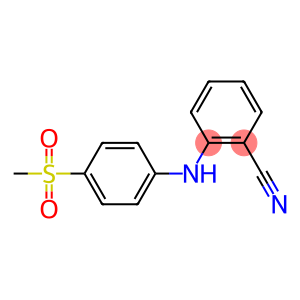 2-[(4-methanesulfonylphenyl)amino]benzonitrile