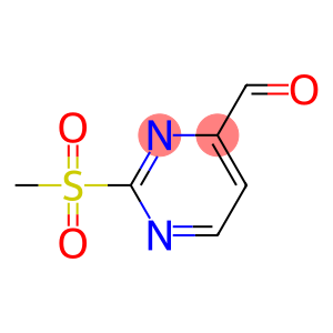 2-METHANESULFONYL-PYRIMIDINE-4-CARBALDEHYDE