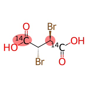 2,3-MESO-DIBROMOSUCCINIC ACID, [1,4-14C]