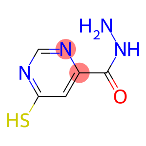 6-mercaptopyrimidine-4-carbohydrazide