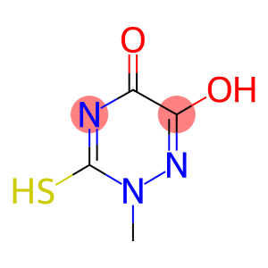 3-Mercapto-2-Methyl-5-oxo-6-Hydroxy-1,2,4-Triazine
