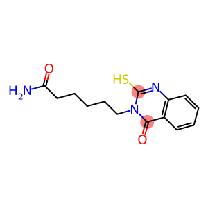 6-(2-MERCAPTO-4-OXOQUINAZOLIN-3(4H)-YL)HEXANAMIDE