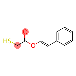 Mercaptoacetic acid styryl ester
