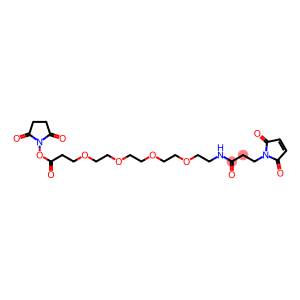 1-Maleinimido-3-oxo-7,10,13,16-tetraoxa-4-azanonadecan-19-oic acid succinimidyl ester