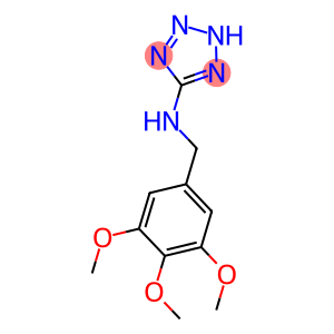 N-(3,4,5-TRIMETHOXYBENZYL)-2H-TETRAZOL-5-AMINE