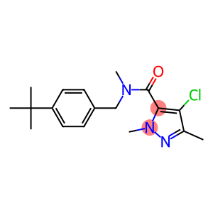 N,2,5-Trimethyl-N-(4-tert-butylbenzyl)-4-chloro-2H-pyrazole-3-carboxamide