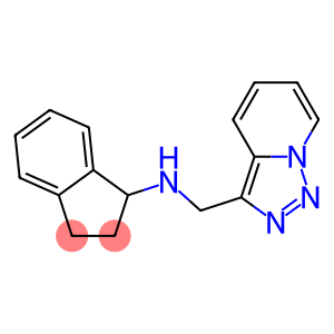 N-{[1,2,4]triazolo[3,4-a]pyridin-3-ylmethyl}-2,3-dihydro-1H-inden-1-amine