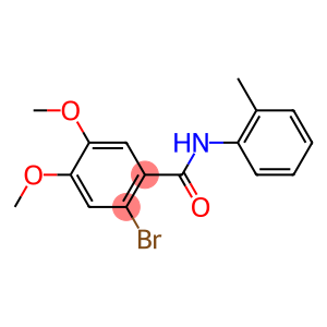 N-(2-tolyl)-2-bromo-4,5-dimethoxybenzamide