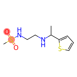 N-(2-{[1-(thiophen-2-yl)ethyl]amino}ethyl)methanesulfonamide