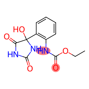 N-[2-[(Tetrahydro-2,4-dioxo-5-hydroxy-1H-imidazol)-5-yl]phenyl]carbamic acid ethyl ester