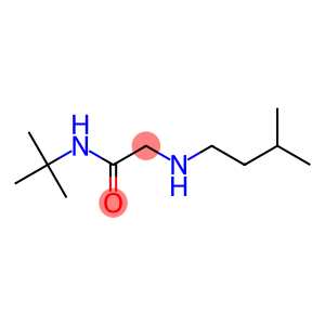 N-tert-butyl-2-[(3-methylbutyl)amino]acetamide