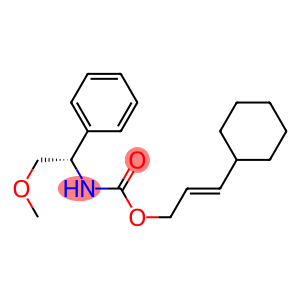 N-[(S)-2-Methoxy-1-phenylethyl]carbamic acid (E)-3-cyclohexylallyl ester